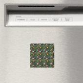 Muster der Wassertiere | Meeresunterwasser 38 Magnet (In Situ (Geschirrspüler))