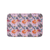 Muster der Wassertiere | Meeresunterwasser 39 Badematte (Vorderseite)