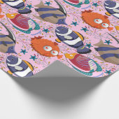 Muster der Wassertiere | Meeresunterwasser 39 Geschenkpapier (Ecke)