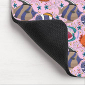 Muster der Wassertiere | Meeresunterwasser 39 Mousepad (Ecke)