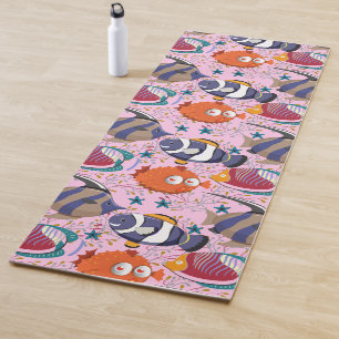 Muster der Wassertiere Meeresunterwasser 39 Yogamatte