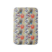 Muster der Wassertiere | Meeresunterwasser 40 Badematte (Vorderseite Vertikal)