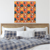 Muster der Wassertiere | Meeresunterwasser 42 Leinwanddruck (Insitu (Schlafzimmer))