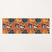 Muster der Wassertiere | Meeresunterwasser 42 Yogamatte (Vorderseite (Horizontal))