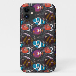 Muster der Wassertiere Meeresunterwasser 43 Case-Mate iPhone Hülle