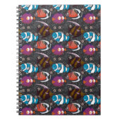 Muster der Wassertiere | Meeresunterwasser 43 Notizblock (Vorderseite)