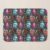 Muster der Wassertiere | Meeresunterwasser 43 Sherpadecke (Vorderseite (Horizontal))