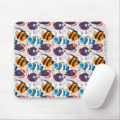 Muster der Wassertiere | Meeresunterwasser 44 Mousepad (Mit Mouse)