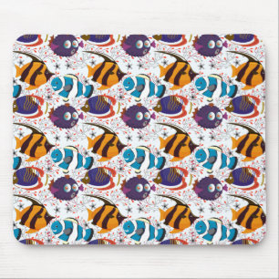 Muster der Wassertiere Meeresunterwasser 44 Mousepad