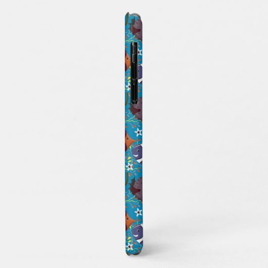 Muster der Wassertiere | Meeresunterwasser 45 Case-Mate iPhone Hülle (Hinten/Links)