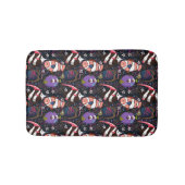 Muster der Wassertiere | Meeresunterwasser 47 Badematte (Vorderseite)