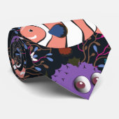 Muster der Wassertiere | Meeresunterwasser 47 Krawatte (Gerollt)