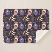 Muster der Wassertiere | Meeresunterwasser 47 Sherpadecke (Vorderseite (Horizontal))