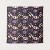 Muster der Wassertiere | Meeresunterwasser 47 Wandteppich (Vorderseite)