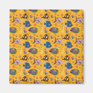 Muster der Wassertiere   Meeresunterwasser 6 Magnet