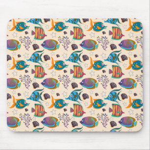 Muster der Wassertiere Unterwasserleben im Meer Mousepad