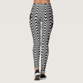 Muster der Wavy Lines Leggings (Rückseite)