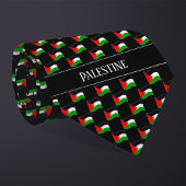 Muster der Wavy Palestine Flag Krawatte