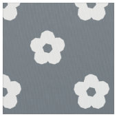 Muster der weißen Blume Stoff (Nahaufnahme)