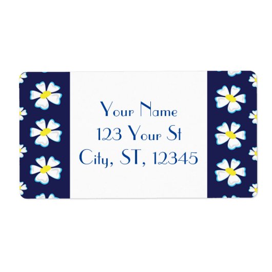 Muster der weißen Blume Thunder_Cove (Vorne)