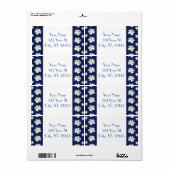 Muster der weißen Blume Thunder_Cove (Vorne)