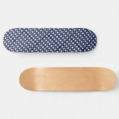 Muster der weißen Blume Thunder_Cove Skateboard (Horizontal)