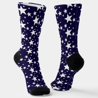Muster der weißen Sterne Socken