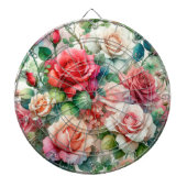 Muster der Whimsikschen Rose Dartscheibe (vorne)