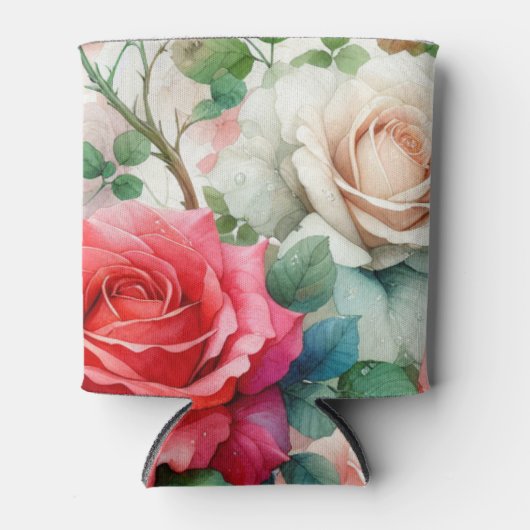 Muster der Whimsikschen Rose Dosenkühler (Vorderseite)