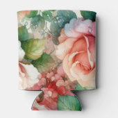 Muster der Whimsikschen Rose Dosenkühler (Rückseite)