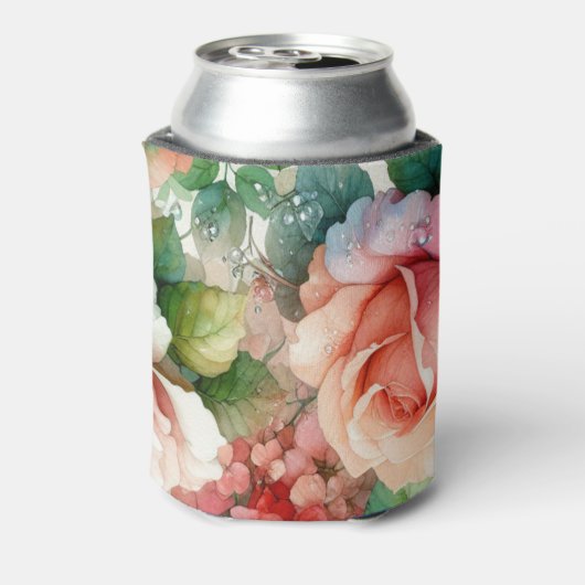 Muster der Whimsikschen Rose Dosenkühler (Kanne Rückseite)
