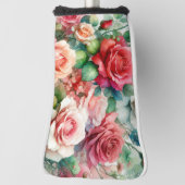 Muster der Whimsikschen Rose Golf Headcover (Rotieren 90)