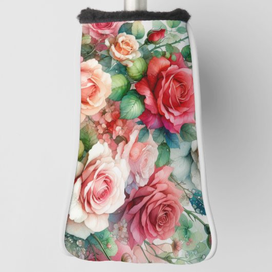 Muster der Whimsikschen Rose Golf Headcover (Rotieren 90)