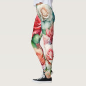 Muster der Whimsikschen Rose Leggings (Links)