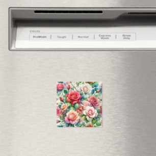 Muster der Whimsikschen Rose Magnet