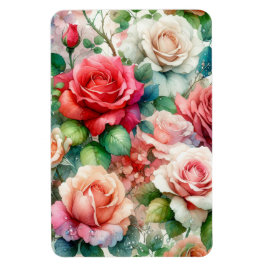 Muster der Whimsikschen Rose Magnet