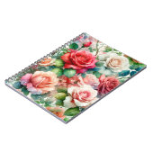 Muster der Whimsikschen Rose Notizblock (Linke Seite)