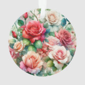 Muster der Whimsikschen Rose Ornament (Rückseite)