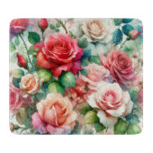 Muster der Whimsikschen Rose Schneidebrett (Vorderseite)