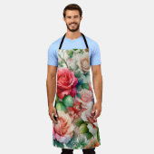 Muster der Whimsikschen Rose Schürze (Getragen)