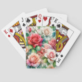 Muster der Whimsikschen Rose Spielkarten (Rückseite)