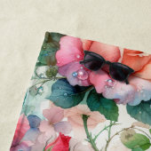 Muster der Whimsikschen Rose Strandtuch (Beispiel)