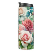 Muster der Whimsikschen Rose Thermosbecher (Nach rechts gedreht)