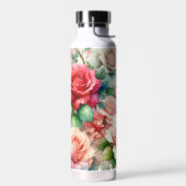 Muster der Whimsikschen Rose Trinkflasche (Links)