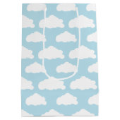 Muster der Whimsikwolke Mittlere Geschenktüte (Rückseite)