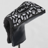 Muster der White Fast Food Icons Golf Headcover (3/4 Vorderseite)