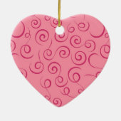 Muster der Wirbel, wirbelfarbenes Muster, Bat Mitz Keramikornament (Hinten)