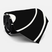 Muster der wirbellosen Abstraktion Krawatte (Gerollt)