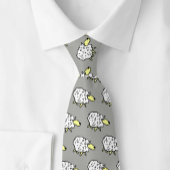 Muster der Wollschäfenkonstruktion Krawatte