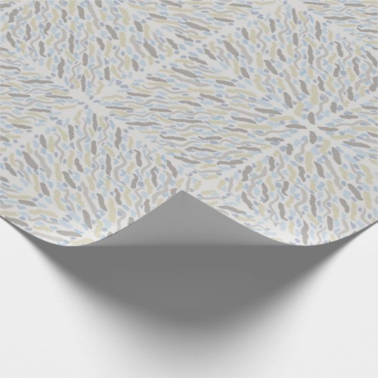 Muster der Wüstenfarben im Südwesten Geschenkpapier (Ecke)